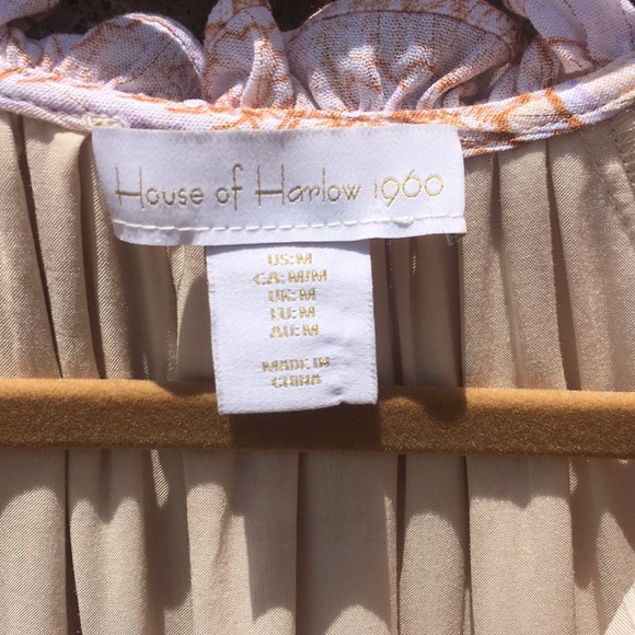 House of Harlow 1960 Floral Mini Boho Dress size Medium - Picture 2 of 11